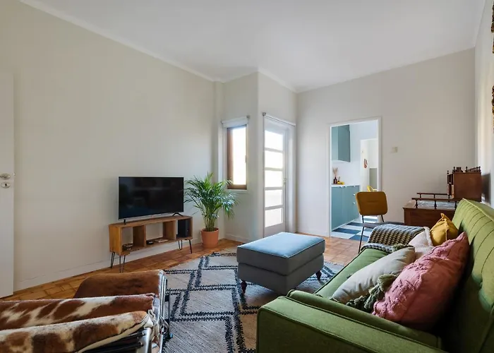 Trendy And Modern 3br Family Lägenhet Oporto